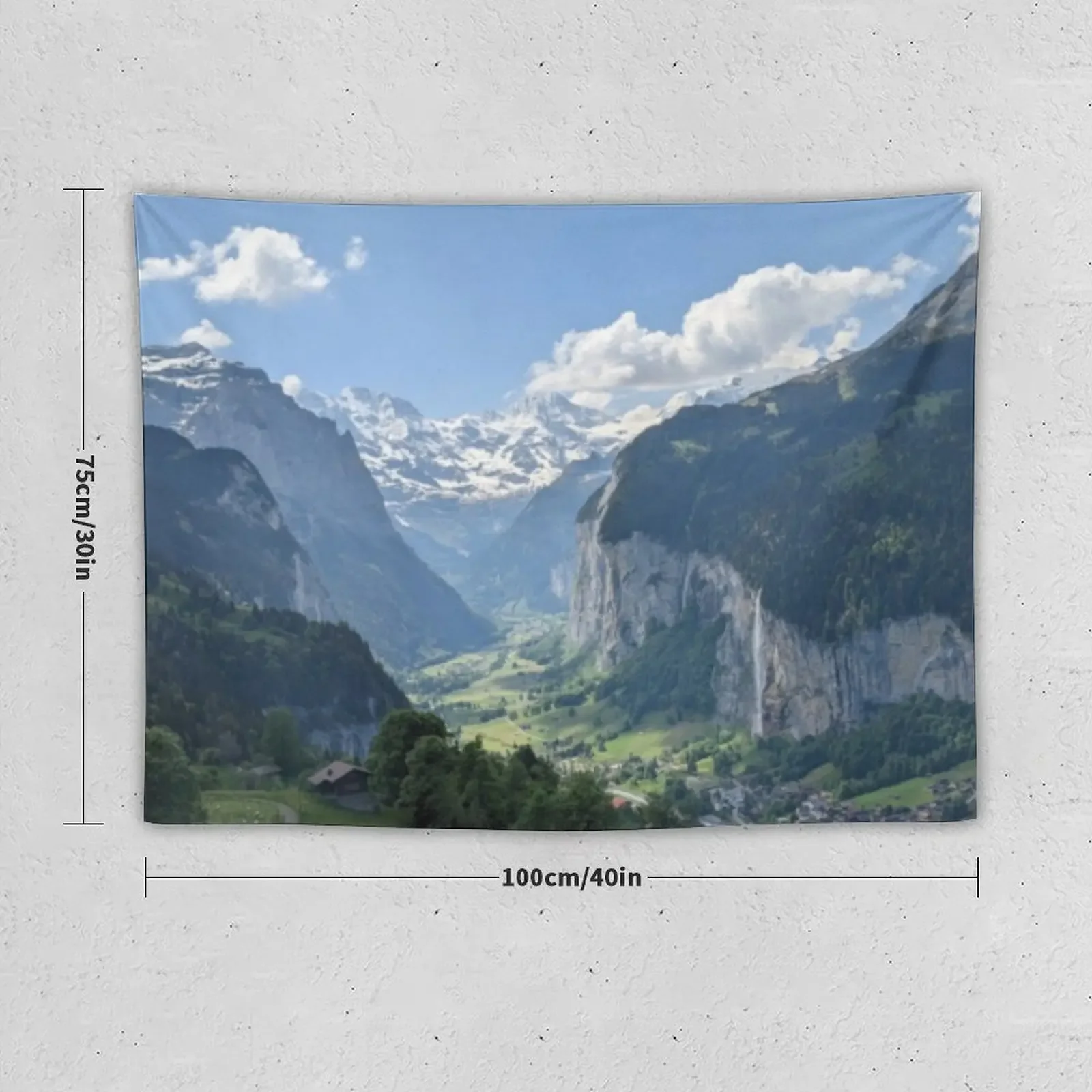 Гобелен Swiss Alps mountain pass украшение для дома настенный гобелен