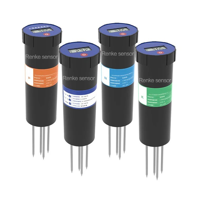 

Portable soil test battery powered wireless nitrogen phosphorus meter