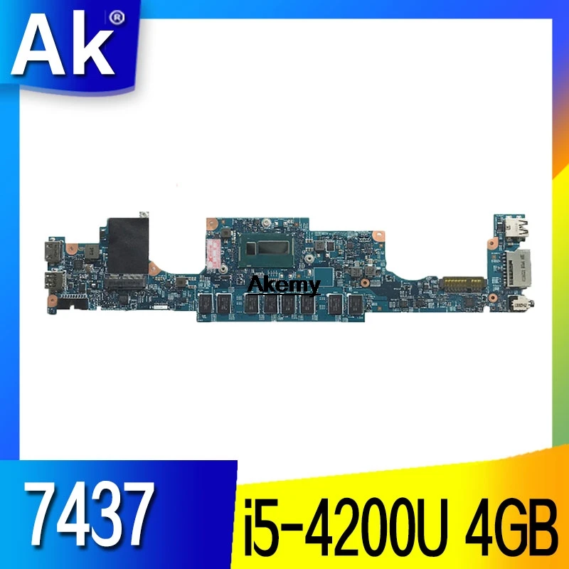 

CN-0JRT8W JRT8W для DELL INSPIRON 7437 материнская плата для ноутбука DOH40 12310-1 PKNM5 I5-4200U 4 Гб ROM материнская плата