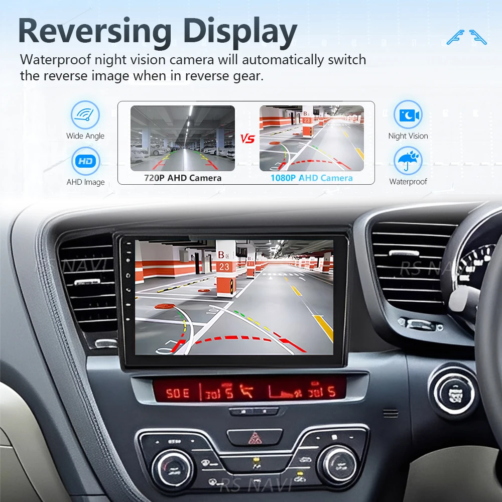 Фото Автомагнитола Android 16 с Carplay и DSP для Kia Optima 3 K5 TF T 2010-2015 (праворульные модели), GPS-стереосистема 2DIN, головное устройство №5