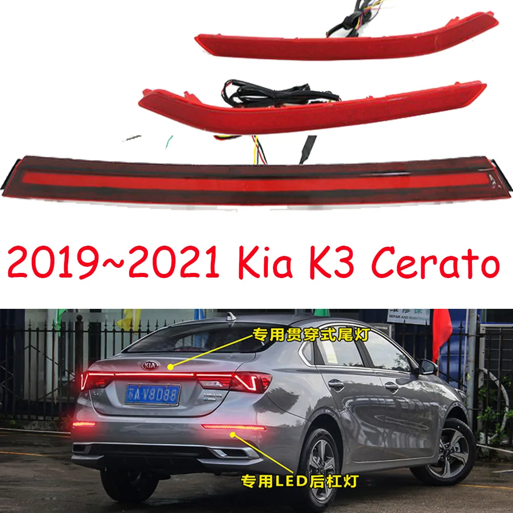 Задний фонарь бампера автомобиля KIA K3 задний cerato 2019 ~ 2021y светодиодные