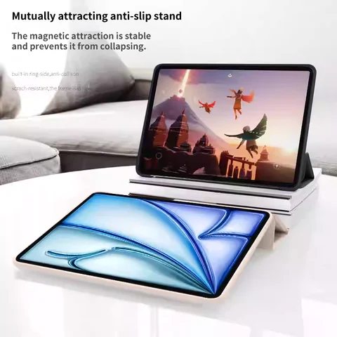 Для iPad AIR1/2/3/4 All Inclusive откидная крышка с защитой от падения и защитным чехлом для планшета из искусственной кожи для сна