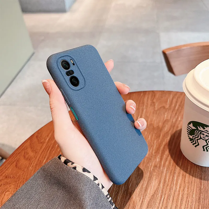 

Ultra-thin Frosted Soft Matte Silicone Phone Case For Xiaomi POCO F3 Case Protection Shell Cover POCO F3 X3 GT X2 F2 M3 pro C31