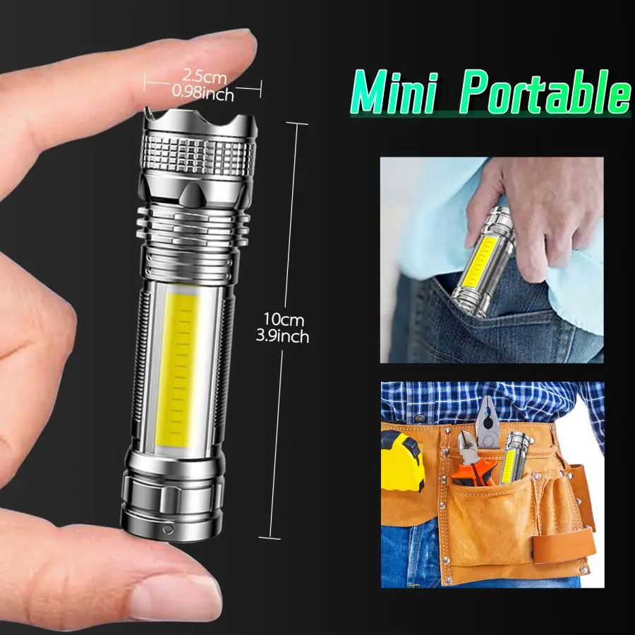 Светодиодный фонарик с USB