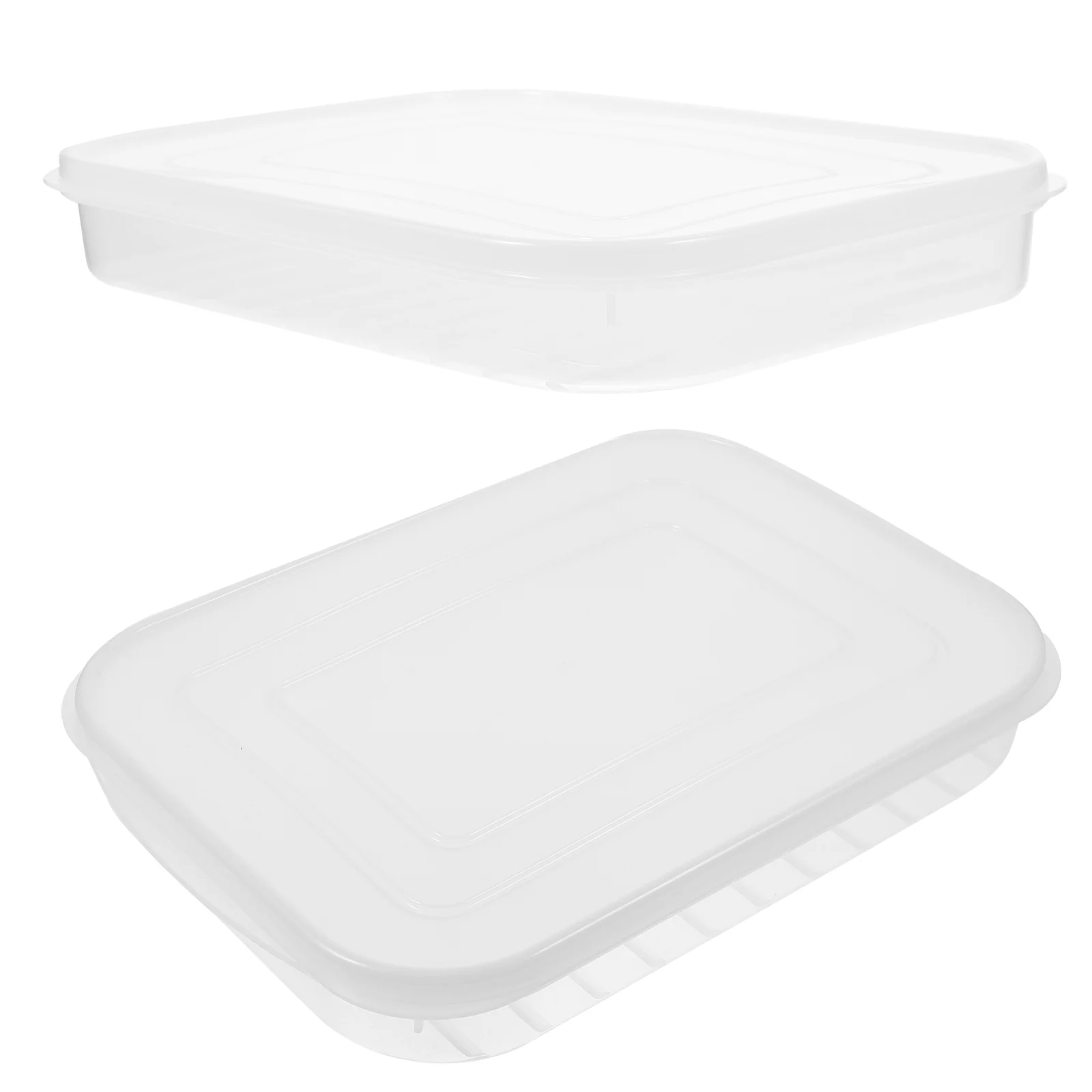 2 шт. герметичные коробки с беконом контейнеры для холодильника еда крышками