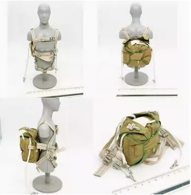 Zqn 1/6 солдат дракон Второй мировой войны немецкий парашют + модель сумки для 12