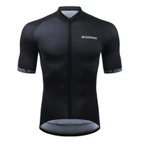 hiserwa summer cycling jersey hight quality tops quick dry mountain road bike jersey bicycle clothing for men women short sleeve