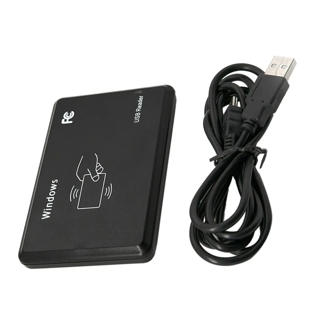 

RFID Reader USB Port EM4100 TK4100 125khz ID Contactless Sensitivity Smart Card Support Window System Linux