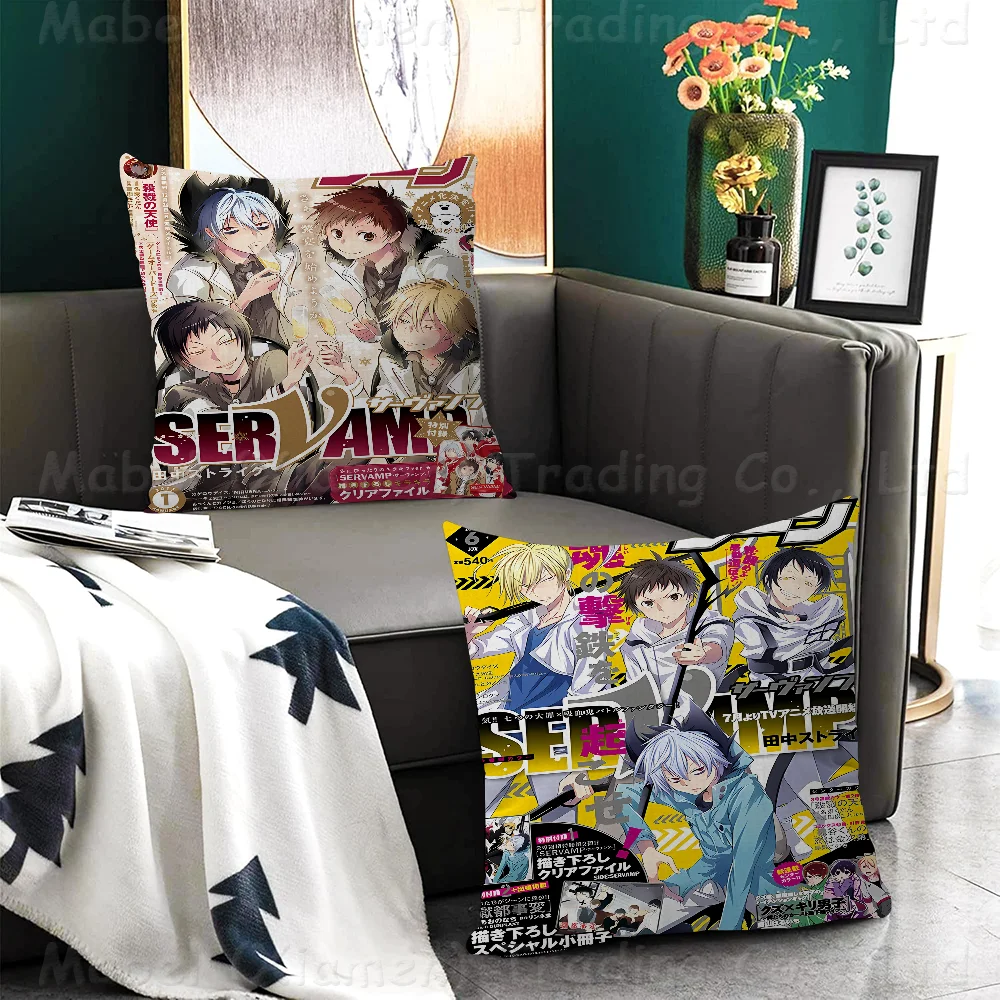 Чехол для подушки в стиле аниме Servamp 30x50 полиэстеровые диванные декоративные