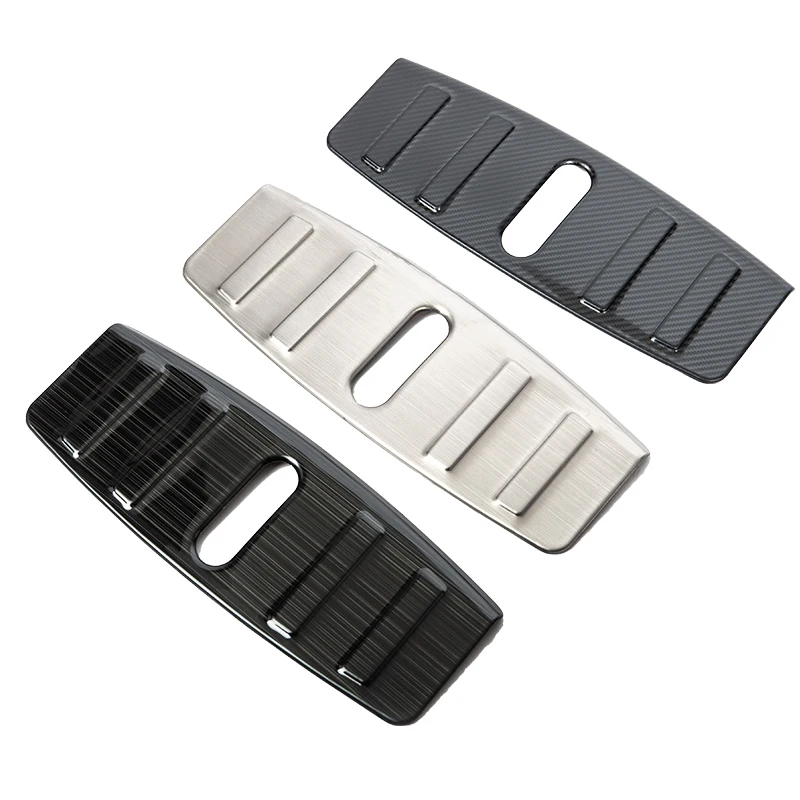 Наклейки на переднюю панель багажника Tesla Model 3 защита Бампера наклейки крышку