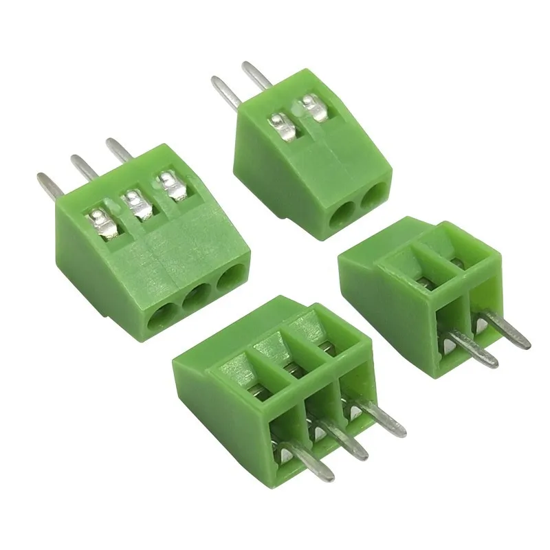 10 шт. DG308 KF120 2,54 мм Шаг винтового типа PCB Клеммная колодка 2P 3P 4P коннектор