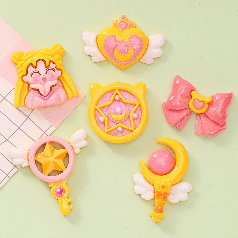 1 шт. волшебная палочка с бантом для девочек кремовый клей сделай сам чехол