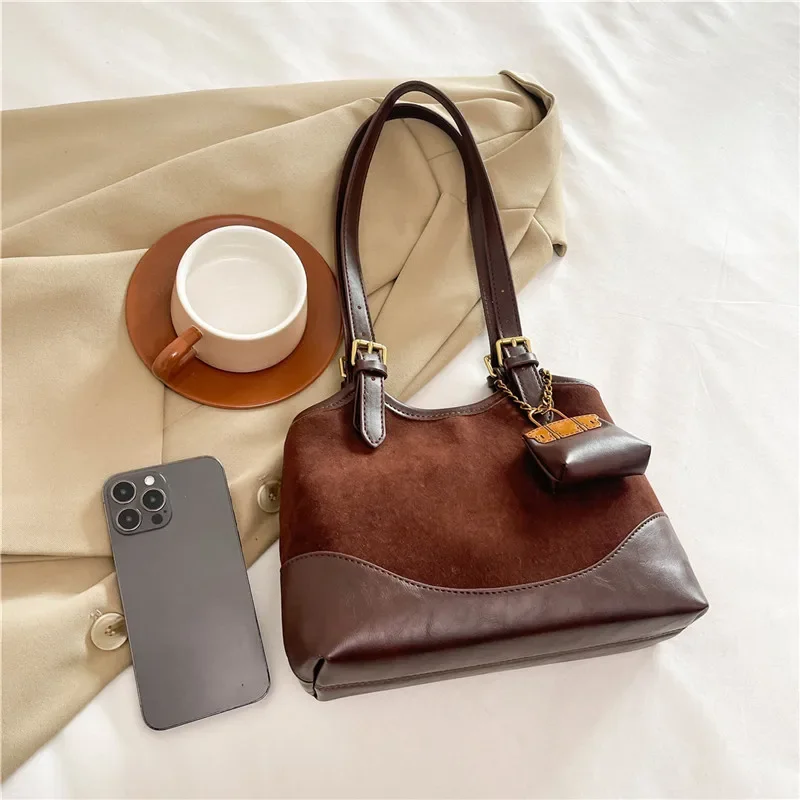 Модная женская сумка подмышки в стиле ретро осень/зима 2023 новая универсальная