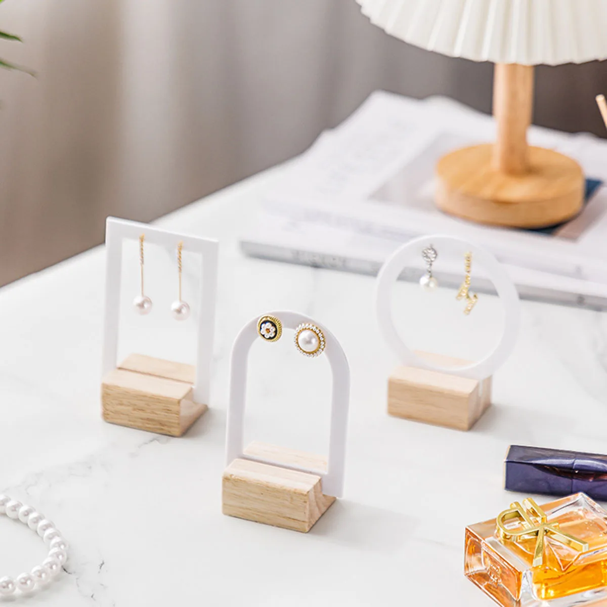 Подставка для сережек Минималистичная витрина держатель и органайзер ювелирных