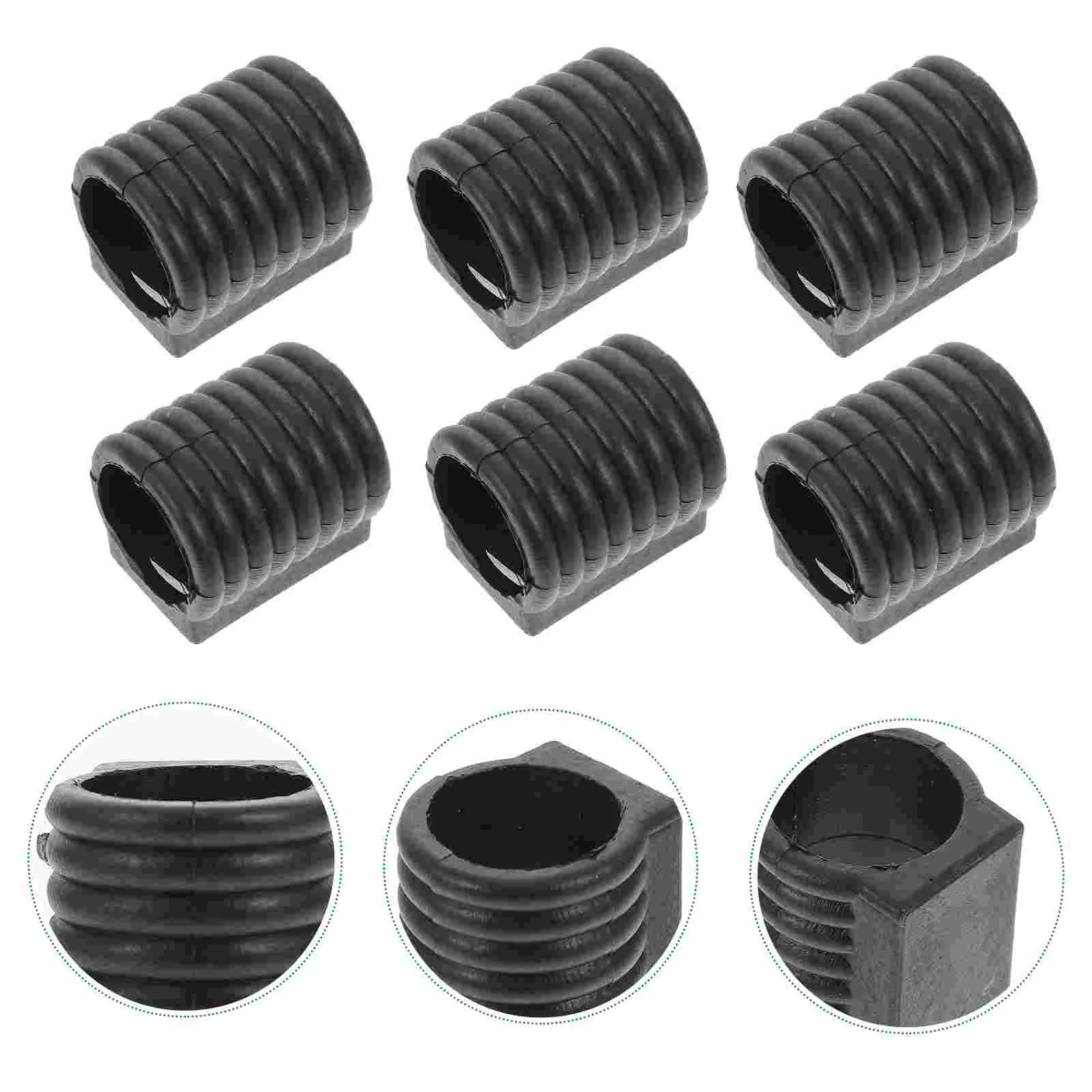 

50pcs Furniture Feet Floor Glides Non-Slip Chair Legs Caps Floor Protector
