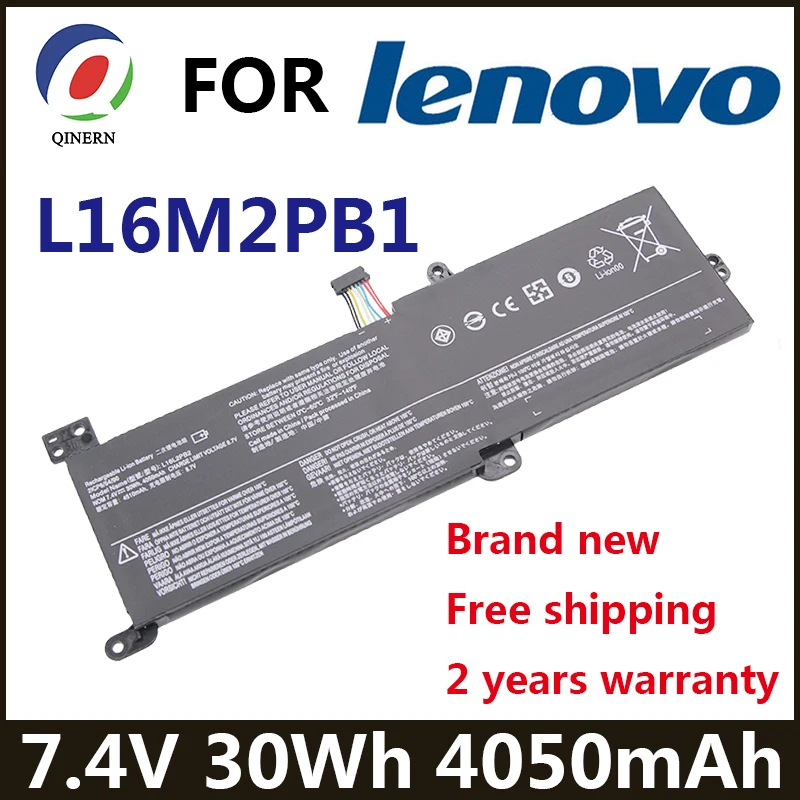 L16L2PB1 Аккумулятор для ноутбука Lenovo Ideapad 320-15IKB -15IAP -15AST -15ABR -14ABR 520-15IKBR 330-15ICN L16M2PB1 Xiaoxin