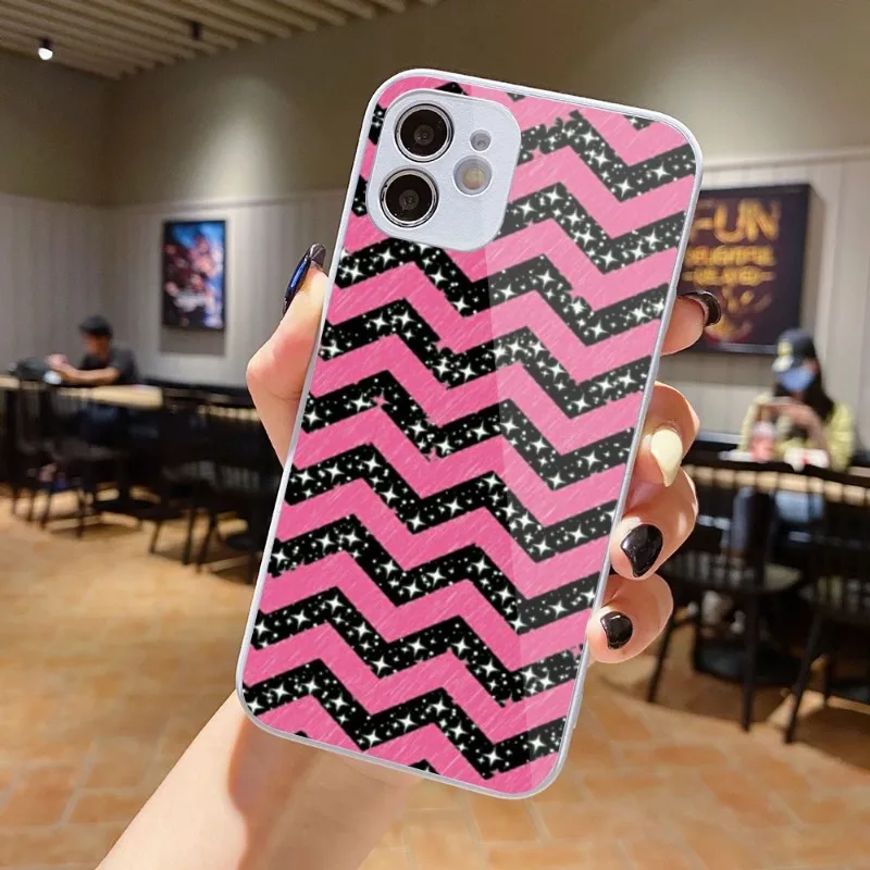 

Роскошный блестящий розовый чехол для телефона iPhone 14 13 12 11 Pro Max X XR XS 8 7 Plus чехол для телефона из жидкого стекла
