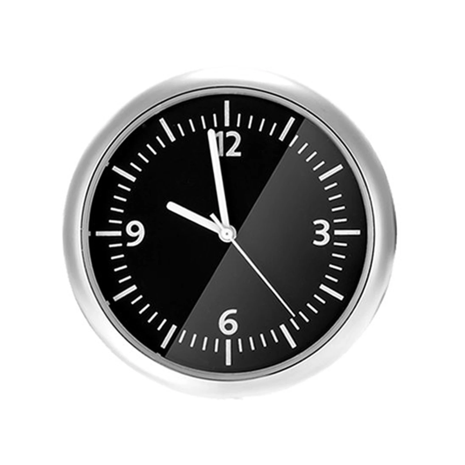 

Внутренний декор, мини-часы для автомобиля, домашние и офисные кварцевые аналоговые часы с вентиляционным отверстием для приборной панели, ...