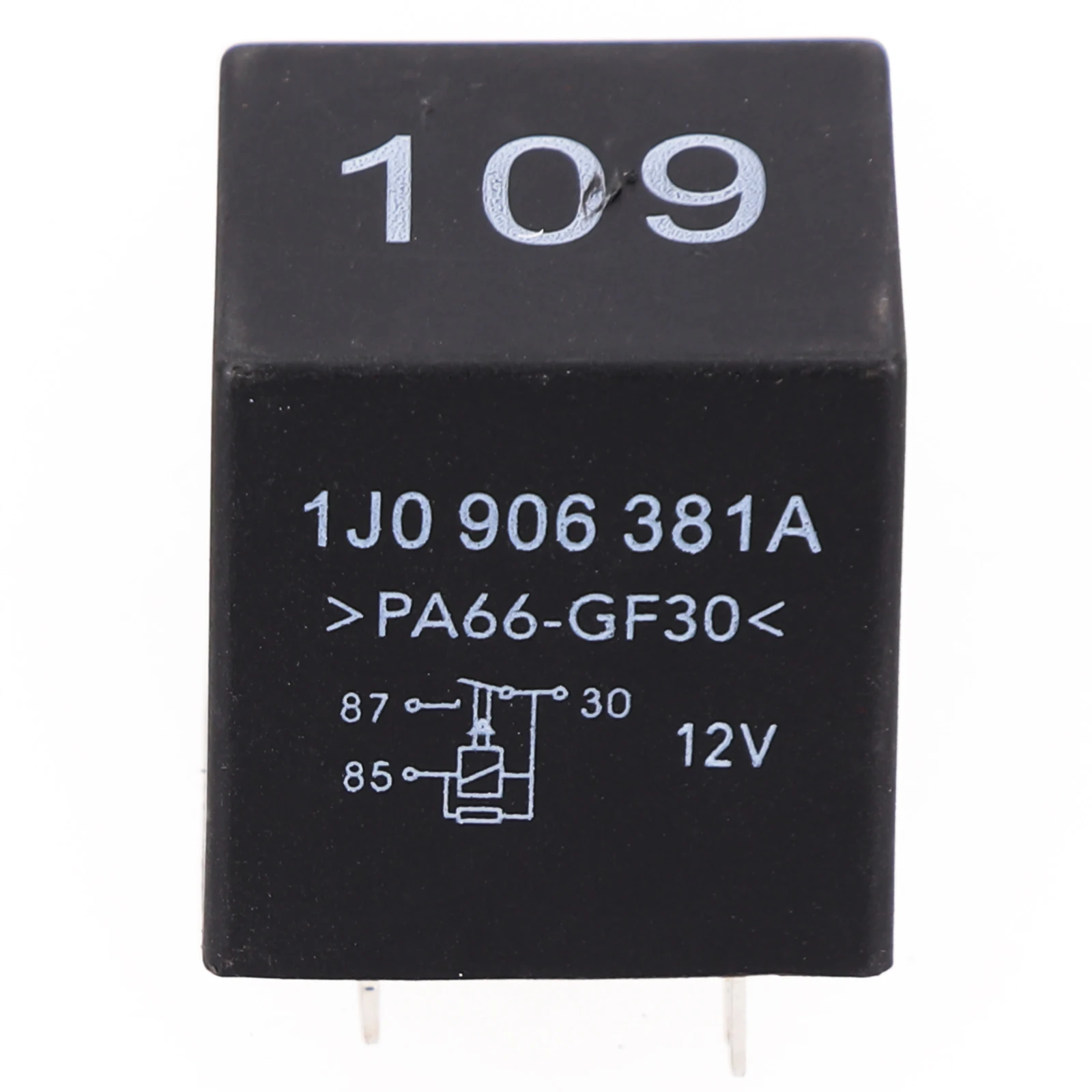 1008300003 Реле топливного насоса ECU Источник питания двигателя 1J 0906381 Черный и