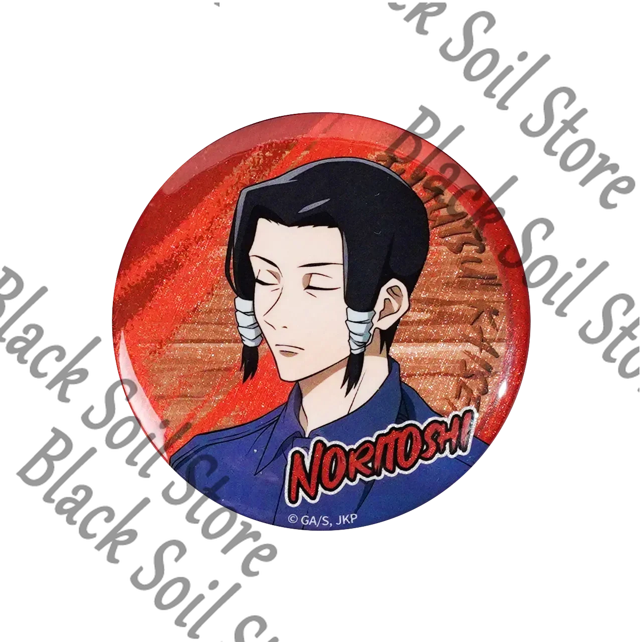 Фото Аниме-значок/брошь Jujutsu Kaisen: Тодо Аои, Миуа Касуми, Норитоси Камо, Юдзи — коллекционный, оригинальный, из жести, для косплея и декора №1