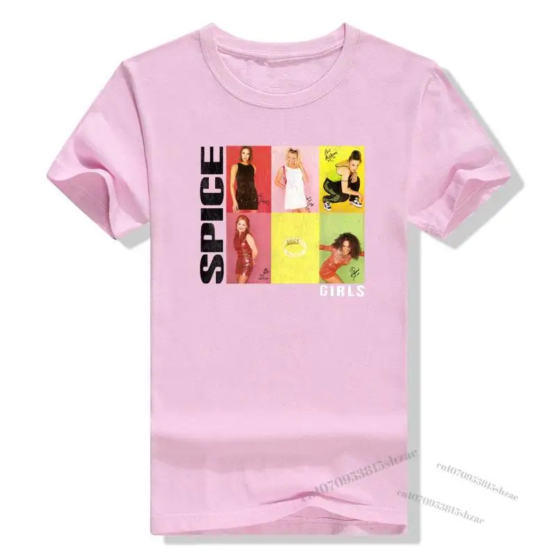 

Spice Girls Signitures T-Shirt Aesthetic Clothes Short Sleeve Graphic Tee Tops Women's and Men's Fashion Apparel Novelty Gifts