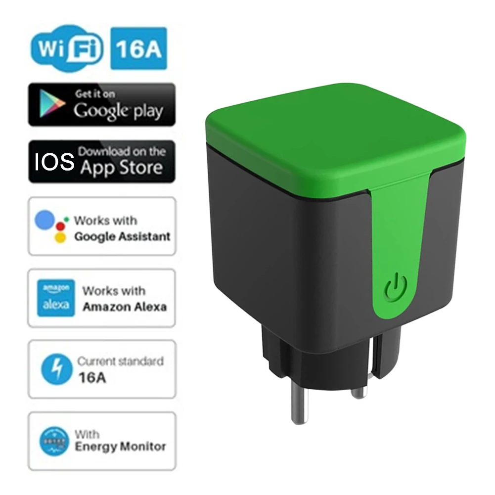 

Умная Мини-розетка с поддержкой Wi-Fi и пультом ДУ
