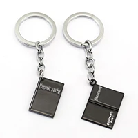 death note keychain black note book pendant ryuuku keyrings holder gift anime cosplay jewelry accessories figure gift
