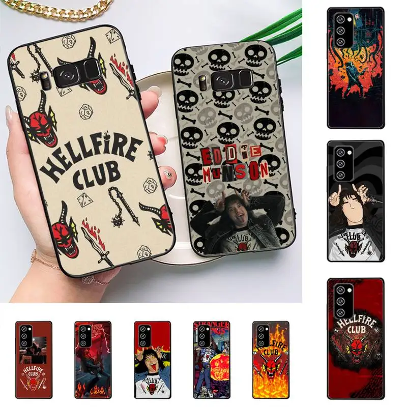 

Stranger Things E-Eddie-Munson Phone Case for Samsung Note 5 7 8 9 10 20 pro plus lite ultra A21 12 72