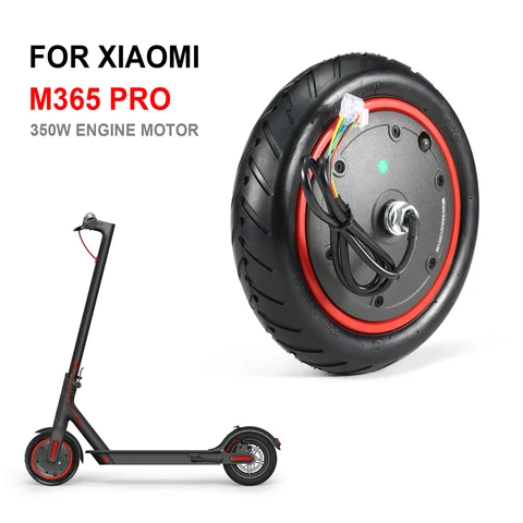 36V 350W двигатель Замена двигателя для Xiaomi Mijia M365 Pro Электрический скутер Мотор колеса скутер аксессуары для вождения колеса