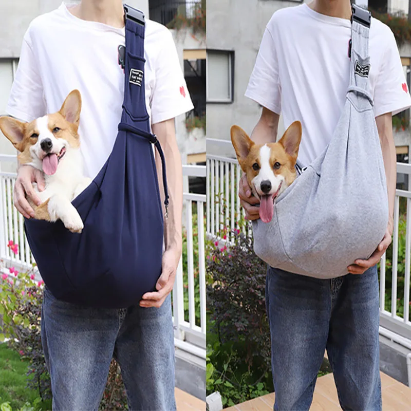 

New Solid Cat Bag Pet Backpack Breathable Outgoing Portable Oblique Straddle One Shoulder Dog Backpack