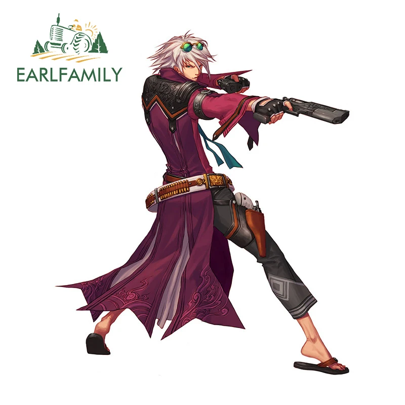 

EARLFAMILY 13 см x 11,1 см для аркера, истребителя подземелья, автомобильные наклейки, креативная Водонепроницаемая Солнцезащитная наклейка, ноутбу...
