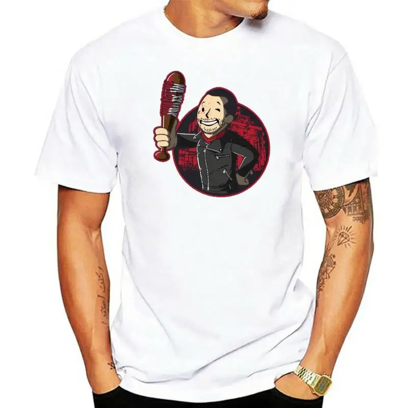 

Nuclear Negan T-Shirt - Inspired By Walking Dead Tv Show Zombie Walkers Pip 2022 New Fashion Low Price Round Neck Men Tees