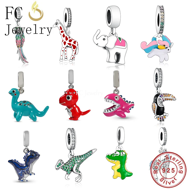 FC ювелирные изделия подходят оригинальный браслет из настоящего серебра 925 пробы