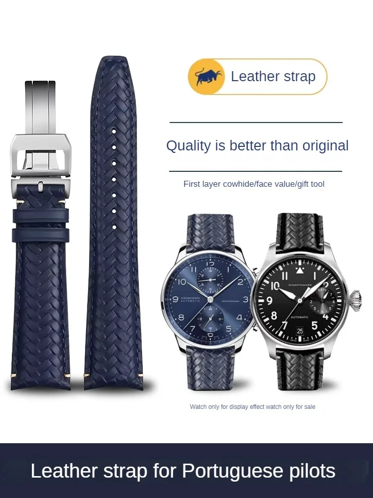 Адаптирован для замены универсальных часов IWC с португальским пилотом Маленький