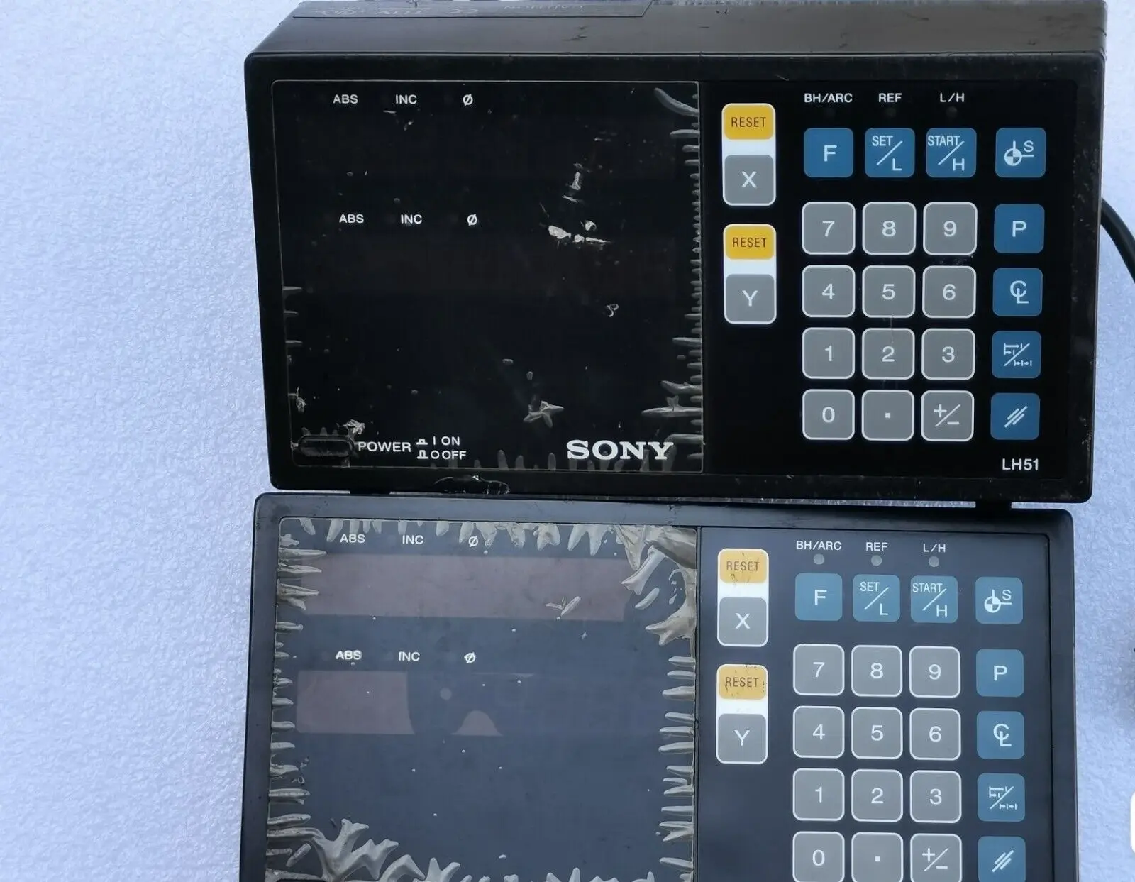 1 шт. б/у SONY LH51-2 U7 решетка линейка счетчик цифровой дисплей Таблица # H737H DX