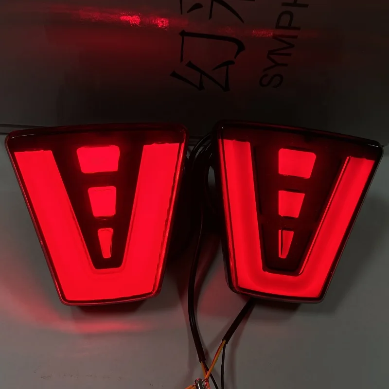 

F1 Style Pilot Light General Modified Car Tail Warning Automobile Rear-end Collision Prevention Flashing Brake Cruise LED Brake