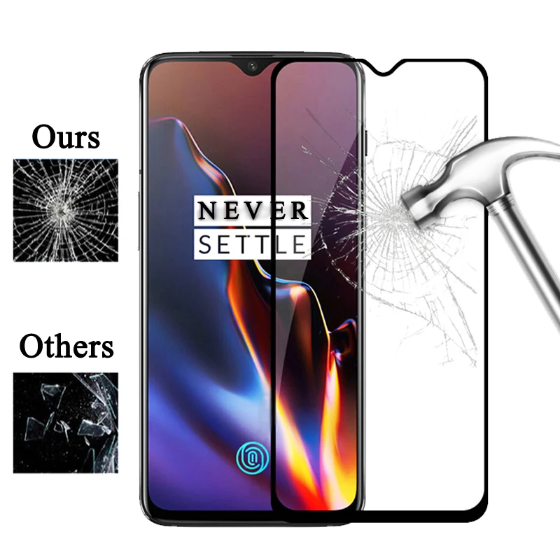 2pcs protective tempered glass for oneplus 7 6 5 8t 6t 3t full cover screen protector for oneplus nord n100 n10 5g glass films free global shipping