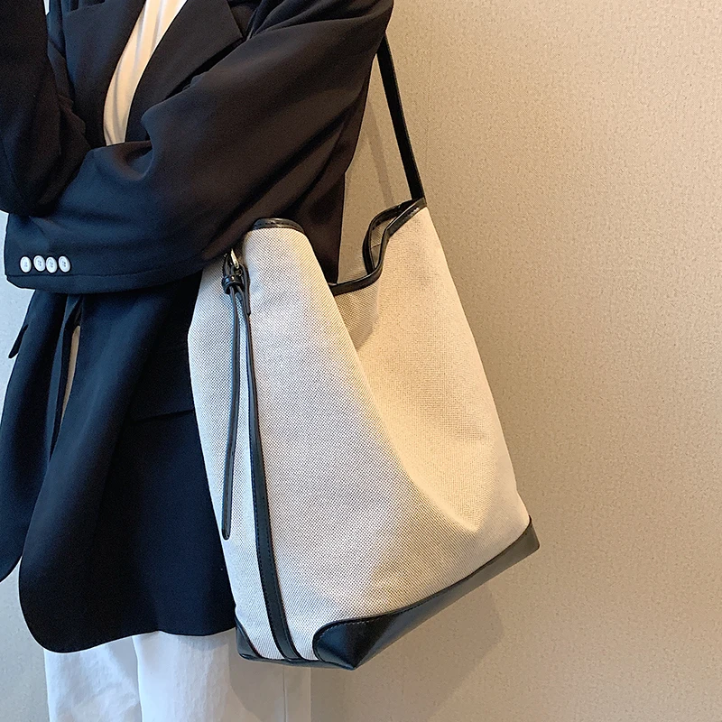 

Free shipping Casual handbags for women 2022 Autumn new pu leather Shoulder Bags luxury Brand Trend bucket bag big shopping bags