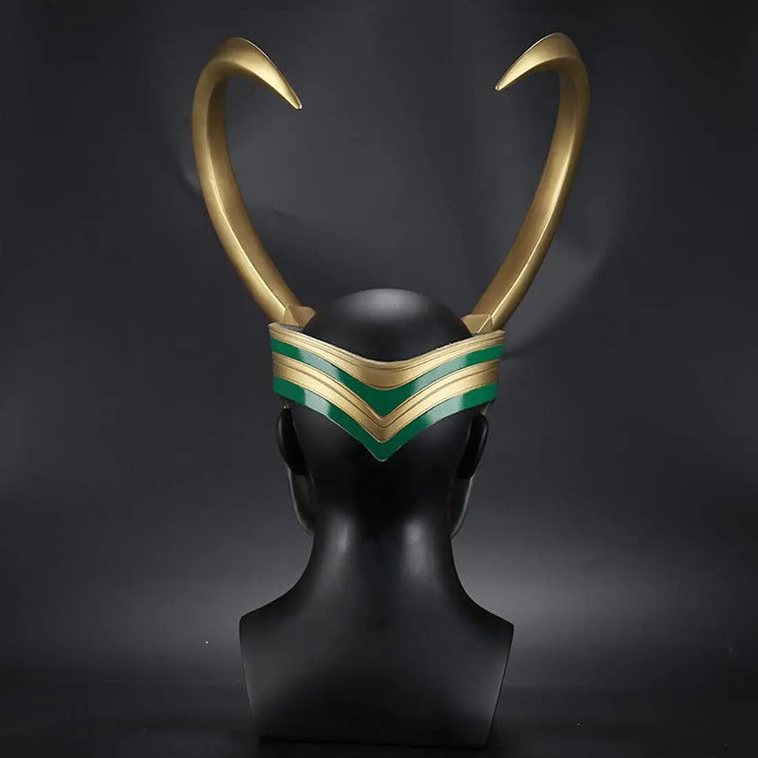 Superhero Helmet with Horns Movie Thor 3 Ragnarok Loki Laufeyson PVC Mask Cosplay Halloween Costumes Props for Adult Kids