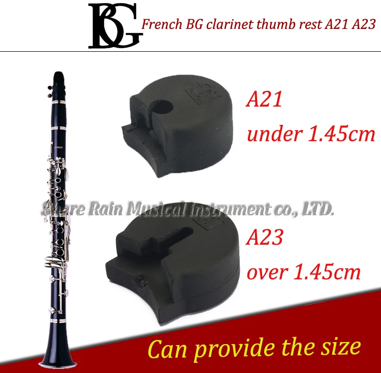 

French BG clarinet thumb rest resist fatigue thumb rest A21 A23
