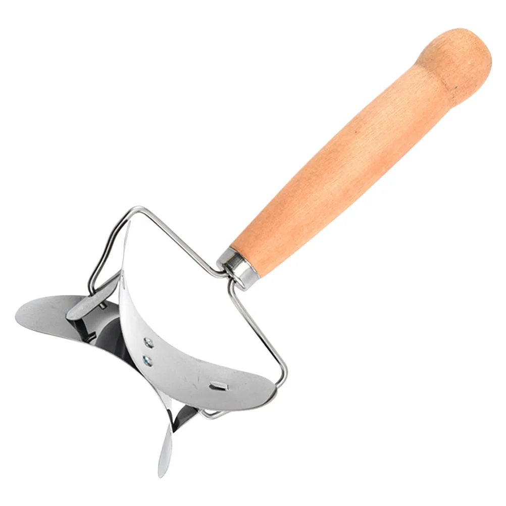 Форма для пельменей из нержавеющей стали деревянная ручка форма кухонный