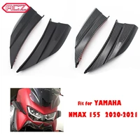 motorcycle aerodynamic kit fixed fairing winglet wing for yamaha nmax 155 2020 2021 parts