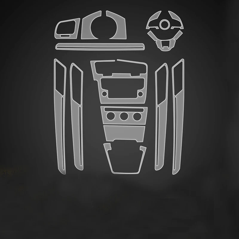 

Прозрачная защитная пленка из ТПУ для VolksWagen VW Golf 7 2017-2019