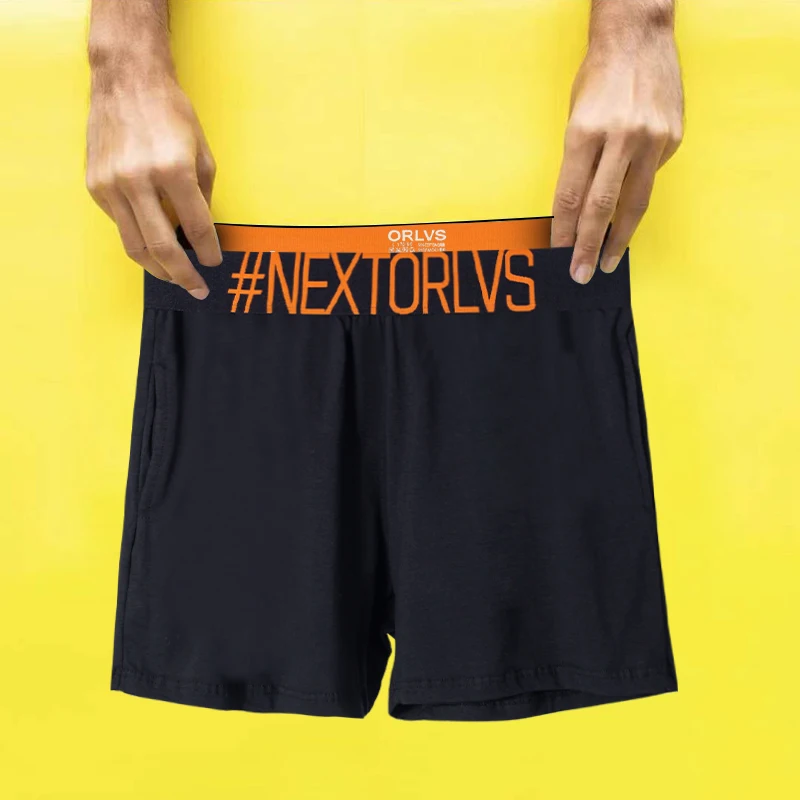 Дышащие свободные мужские повседневные брюки мужское нижнее белье для дома