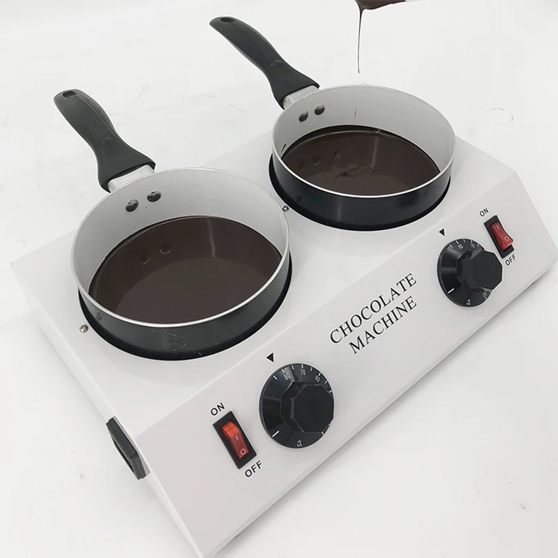 

Electric Chocolate Melting Dipping Pot Household Commercial Chocolate Melting Pot Milk Heater Cooking Pot 80W