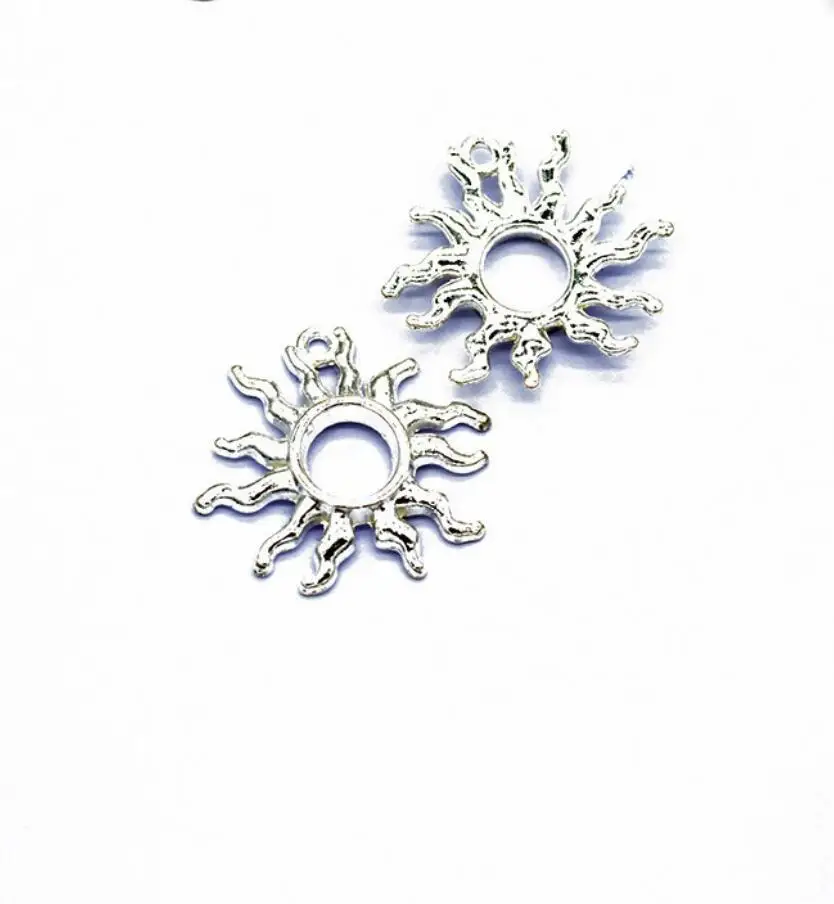 30 шт. винтажный нежный солнечный шарм для женских ювелирных изделий кулон