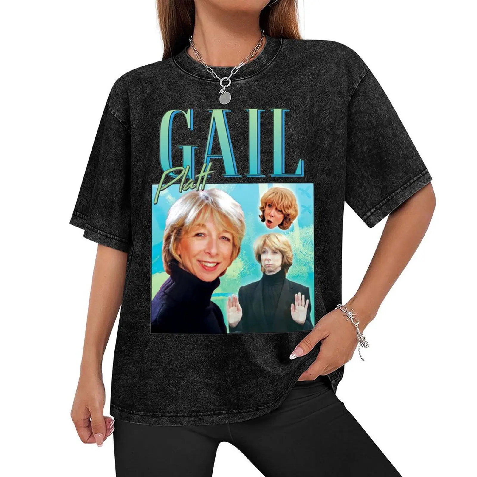 Gail-Platt-футболка дань памяти одежда для хиппи Женская кавайная графические
