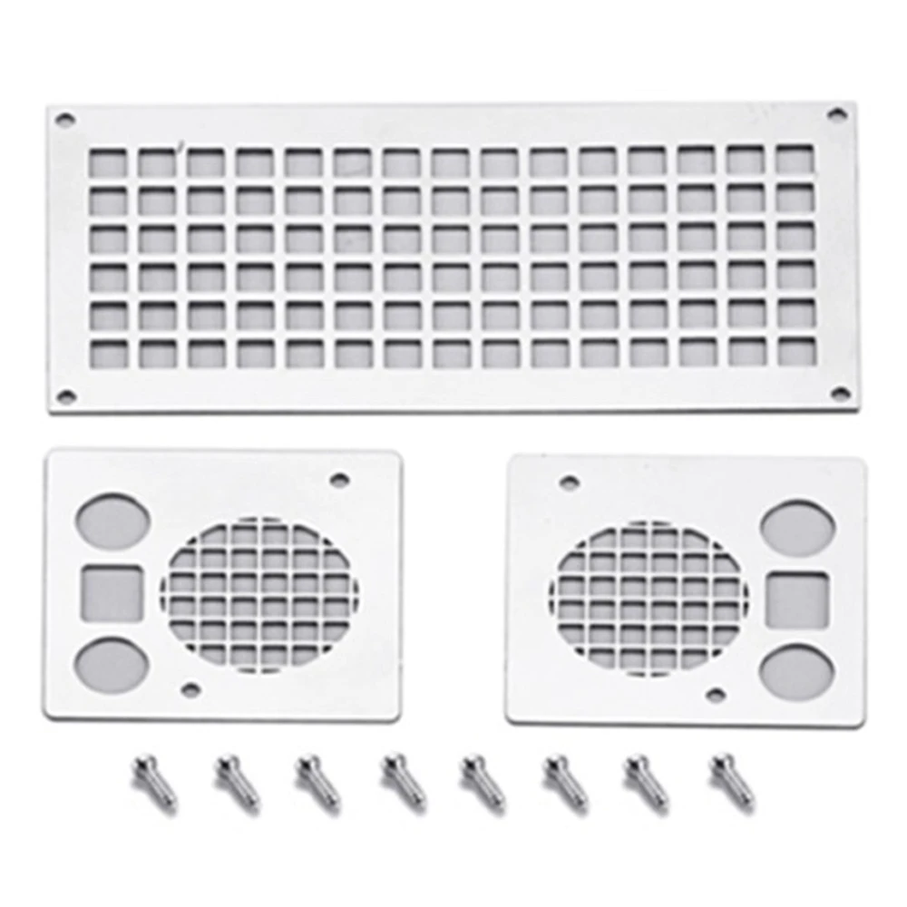 

for MN D90 D99S MN99S 1/12 RC Car Upgrade Parts Metal Mesh Grille Intake Grille Cover Decoration Accessories