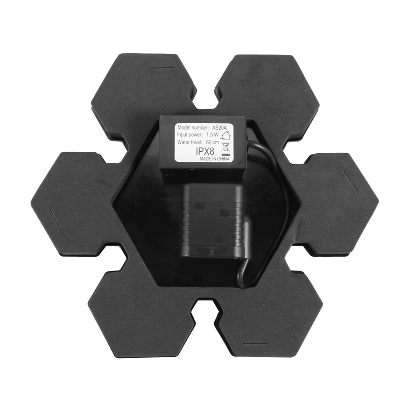 Акция! Солнечный фонтанный насос 2 шт. питание от солнечной батареи лампа-насос