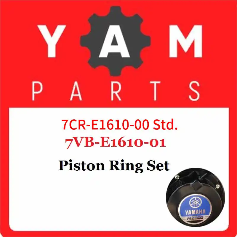 

MZ300 PISTON RING SET 80MM 78MM FOR YAMAHA 4 STROKE 296CC 9HP GASOLINE ENGINE OEM RINGS 7CR-E1610-00 7VB-E1610-01 FREE DELIVERY